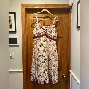 Style & Co. Brown and Blue Spaghetti Strap Sundress
